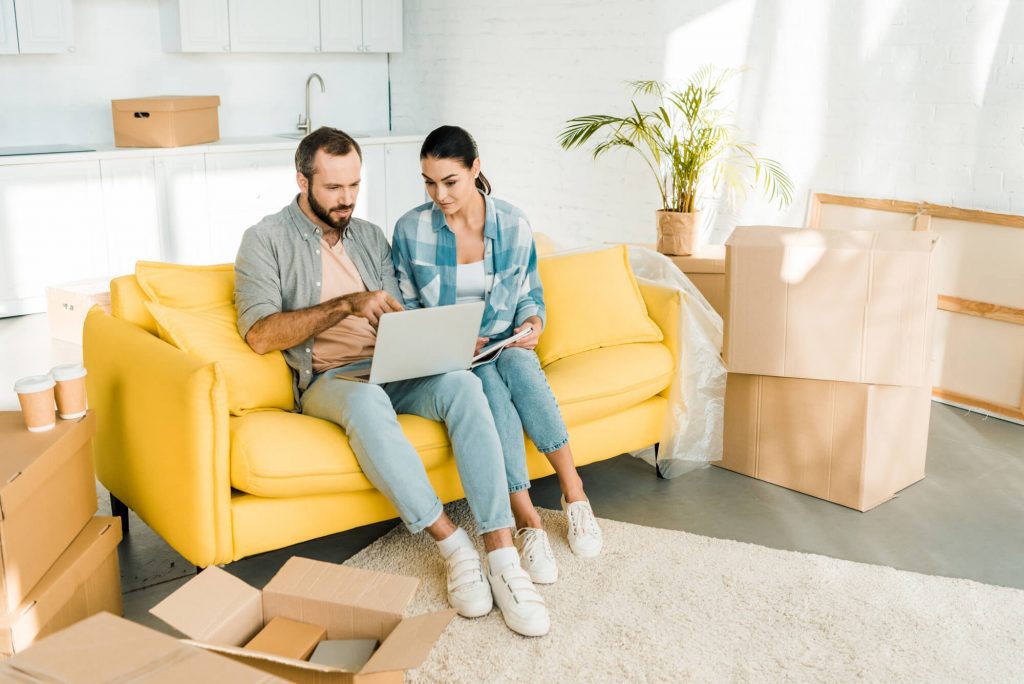 couple planning a local moving in west palm beach